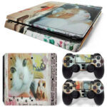 Cat PS4 Slim Skin Sticker Decal