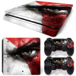 God Of War III PS4 Slim Skin Sticker Cover