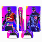 Fortnite Party Trooper PS5 Slim Skin Sticker Cover