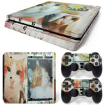 Cat PS4 Slim Skin Sticker Cover