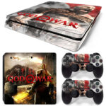 God Of War PS4 Slim Skin Sticker Decal Design 3