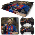 Lionel Messi PS4 Slim Skin Sticker Decal Design 2