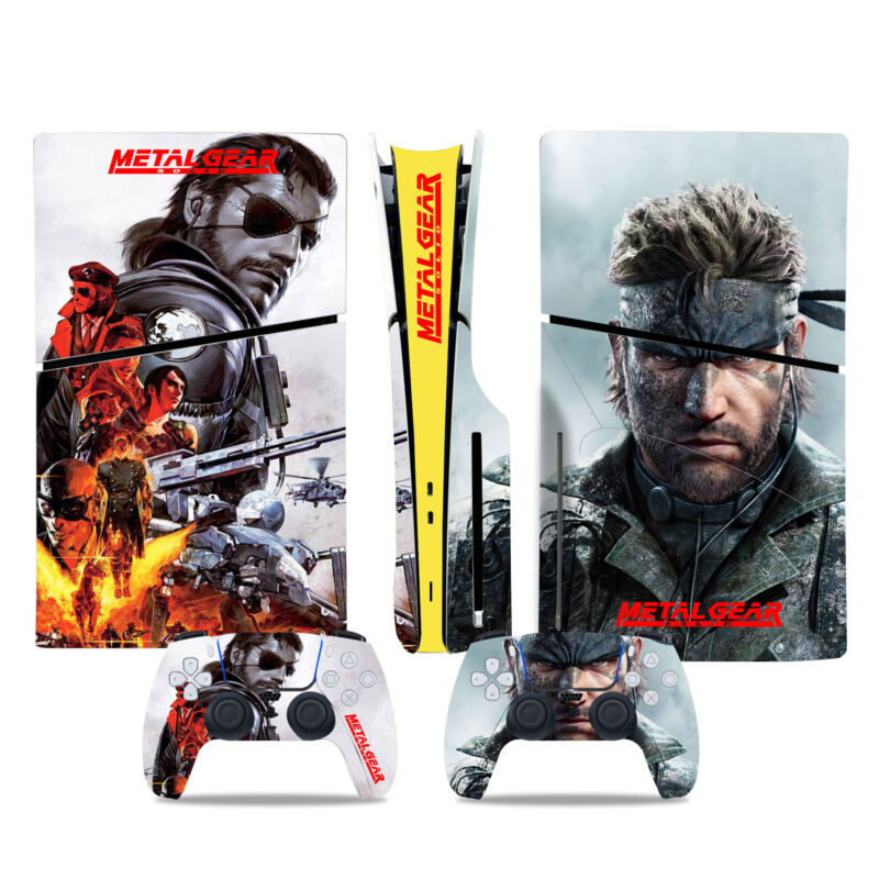 Metal Gear Solid PS5 Slim Skin Sticker Cover