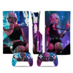 Cyberpunk 2077 Ciri PS5 Slim Skin Sticker Decal