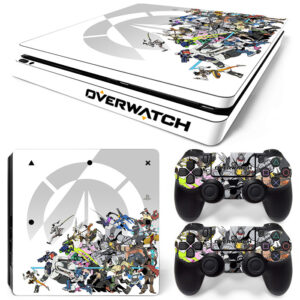 Overwatch PS4 Slim Skin Sticker Cover Design 1