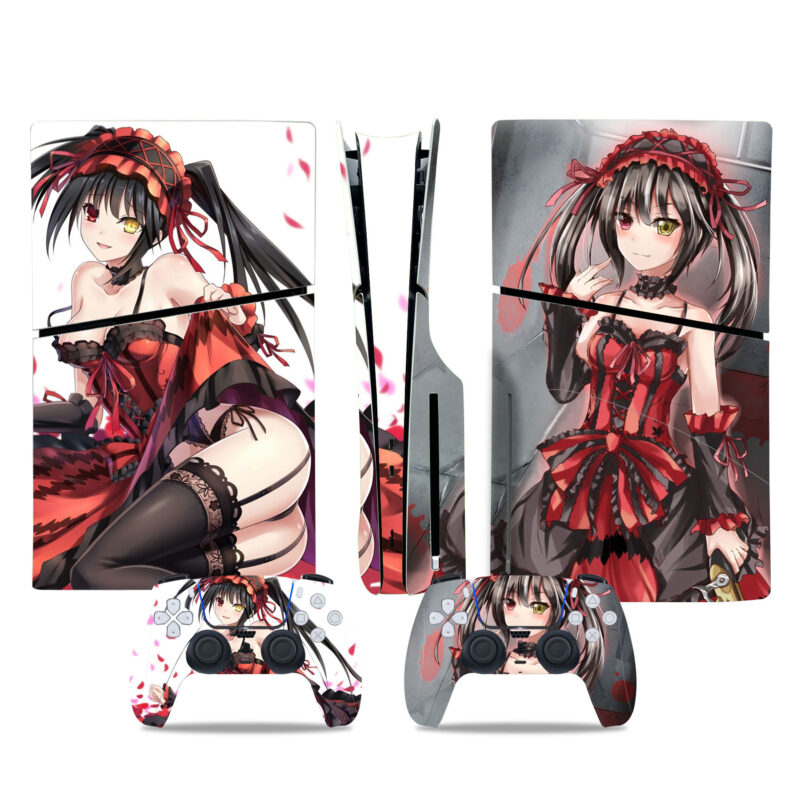 Kurumi Tokisaki PS5 Slim Skin Sticker Cover