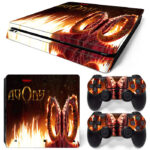 Agony PS4 Slim Skin Sticker Cover Design 1