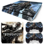 Terminator Salvation PS4 Slim Skin Sticker Cover