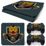 Vegas Golden knights Art PS4 Slim Skin Sticker Decal