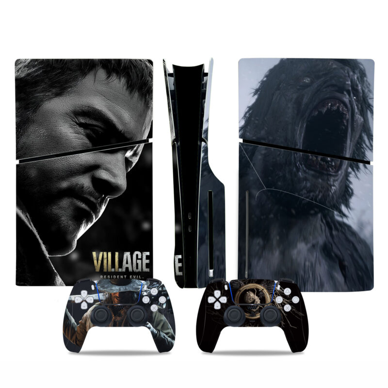 Resident Evil Village PS5 Slim Skin Sticker Decal