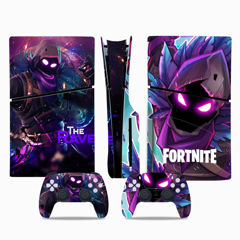 Fortnite The Raven PS5 Slim Skin Sticker Cover