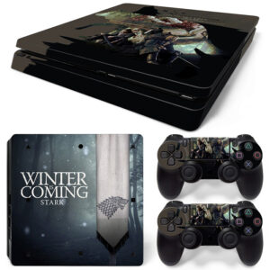 Winter Is Coming Stark PS4 Slim Skin Sticker Decal