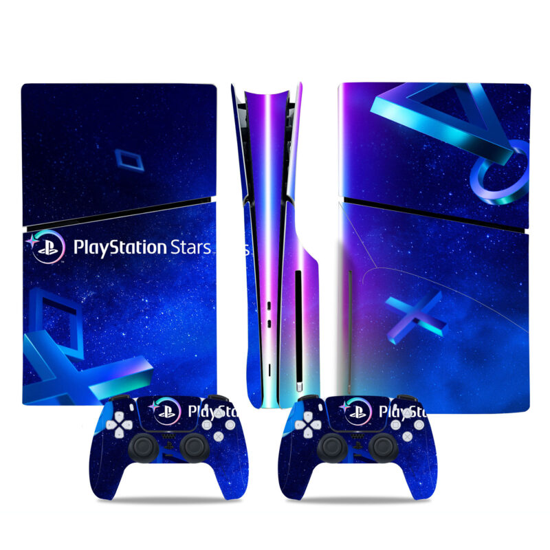 PlayStation Stars PS5 Slim Skin Sticker Cover