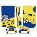 Tom And Jerry PS5 Slim Skin Sticker Decal