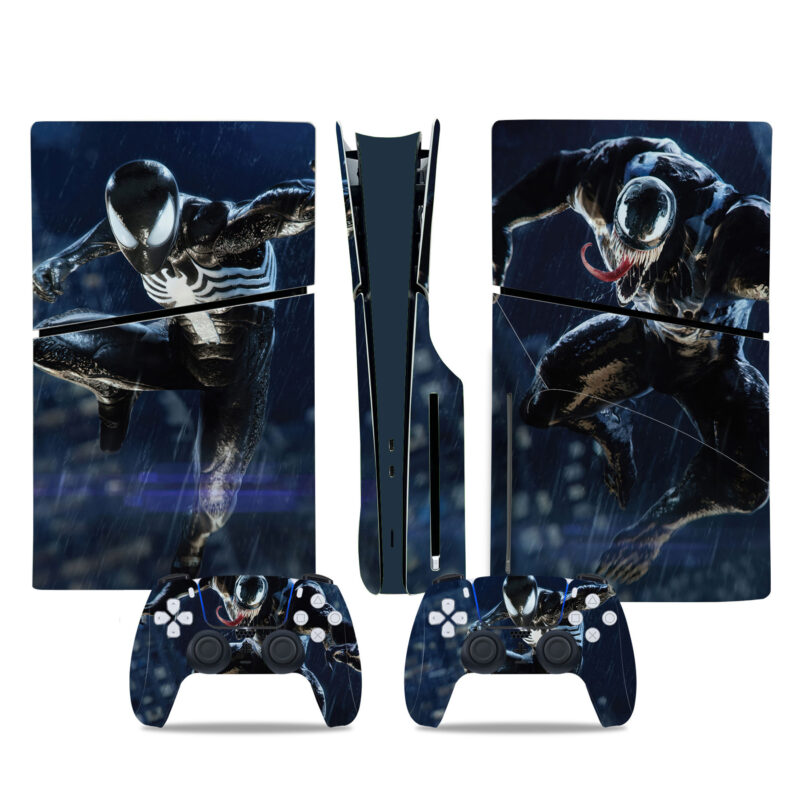 Venom Skin Sticker For PS5 Slim Design 1