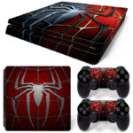 Spider-Man 3 symbol PS4 Slim Skin Sticker Cover