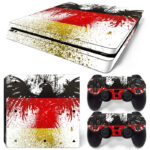 Flag Of Germany Eagle Art PS4 Slim Skin Sticker Decal