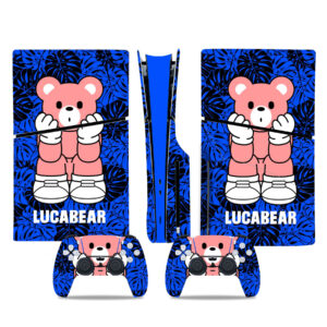 Luca Bear PS5 Slim Skin Sticker Cover