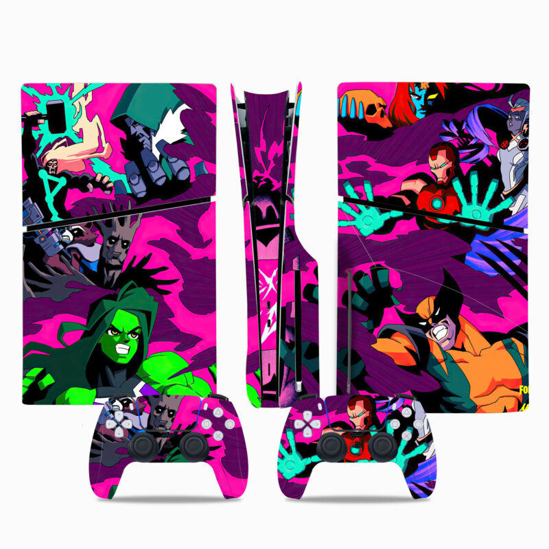 Fortnite Nexus War PS5 Slim Skin Sticker Cover