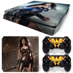 Gal Gadot Is Wonder Woman PS4 Slim Skin Sticker Cover