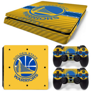 Golden State Warriors Symbol PS4 Slim Skin Sticker Cover Design 1