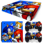 Sonic Heroes PS4 Slim Skin Sticker Cover