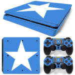 Flag Of Somalia And Ministry Of Health Somalia Symbol PS4 Slim Skin Sticker Decal