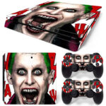 Suicide Squad Joker Art PS4 Slim Skin Sticker Cover