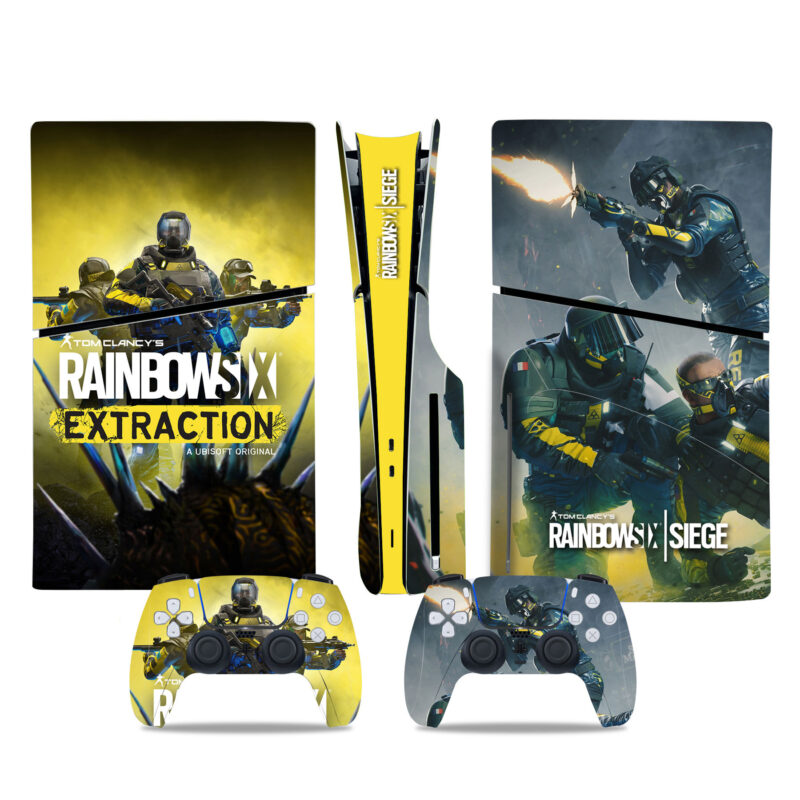 Tom Clancy's Rainbow Six Extraction And Siege Skin Sticker For PS5 Slim