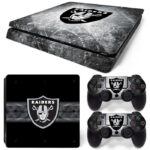 Las Vegas Raiders Symbol PS4 Slim Skin Sticker Cover