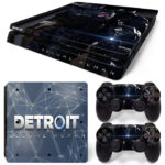 Detroit: Become Human PS4 Slim Skin Sticker Decal