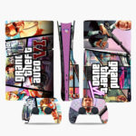 Grand Theft Auto VI PS5 Slim Skin Sticker Decal