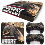 Wreckfest PS4 Slim Skin Sticker Decal