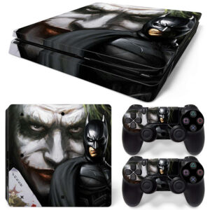 The Dark Knight PS4 Slim Skin Sticker Decal Design 1