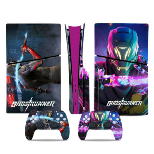 Ghostrunner PS5 Slim Skin Sticker Cover