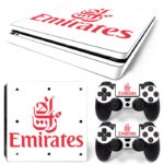 Emirates Symbol Red Skin Sticker For PS4 Slim