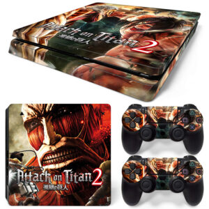 Attack On Titan 2 PS4 Slim Skin Sticker Decal