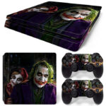 Joker And Harley Quinn Art PS4 Slim Skin Sticker Cover