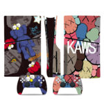 Kaws PS5 Slim Skin Sticker Cover