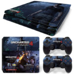 Uncharted 4: A Thief's End PS4 Slim Skin Sticker Cover Design 1