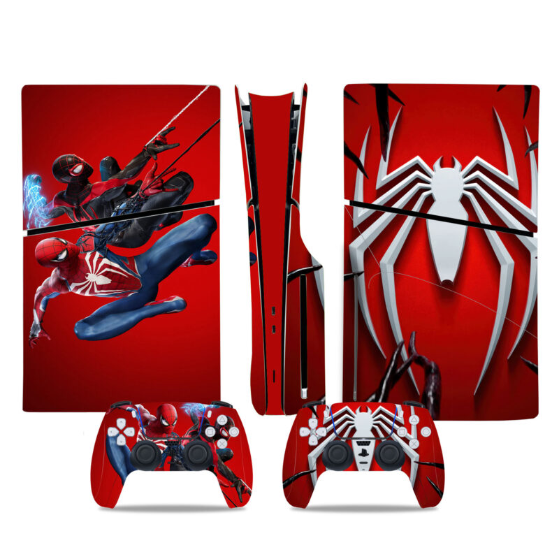 Marvel Spider-Man 2 PS5 Slim Skin Sticker Decal Design 1