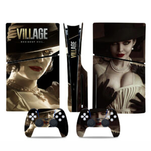 Resident Evil Village PS5 Slim Skin Sticker Cover