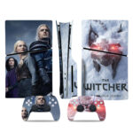 The Witcher A New Saga Begins PS5 Slim Skin Sticker Cover