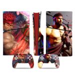 Street Fighter Skin Sticker For PS5 Slim