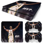 Kobe Bryant Back View PS4 Slim Skin Sticker Cover