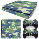 Military Camouflage PS4 Slim Skin Sticker Decal