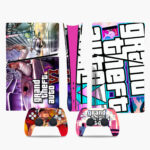 Grand Theft Auto VI PS5 Slim Skin Sticker Cover Design 1