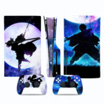 Demon Slayer: Kimetsu No Yaiba Skin Sticker For PS5 Slim Design 5