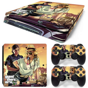 Grand Theft Auto V PS4 Slim Skin Sticker Cover Design 2