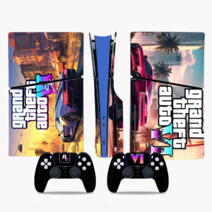 Grand Theft Auto VI PS5 Slim Skin Sticker Cover Design 3